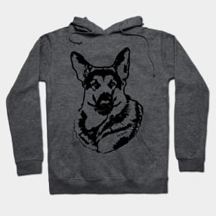 Moosedog or Bust (single sided print) Hoodie